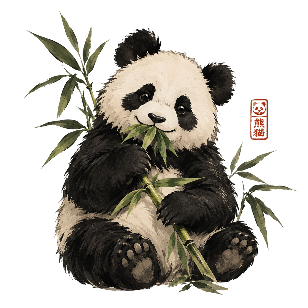Panda mascot